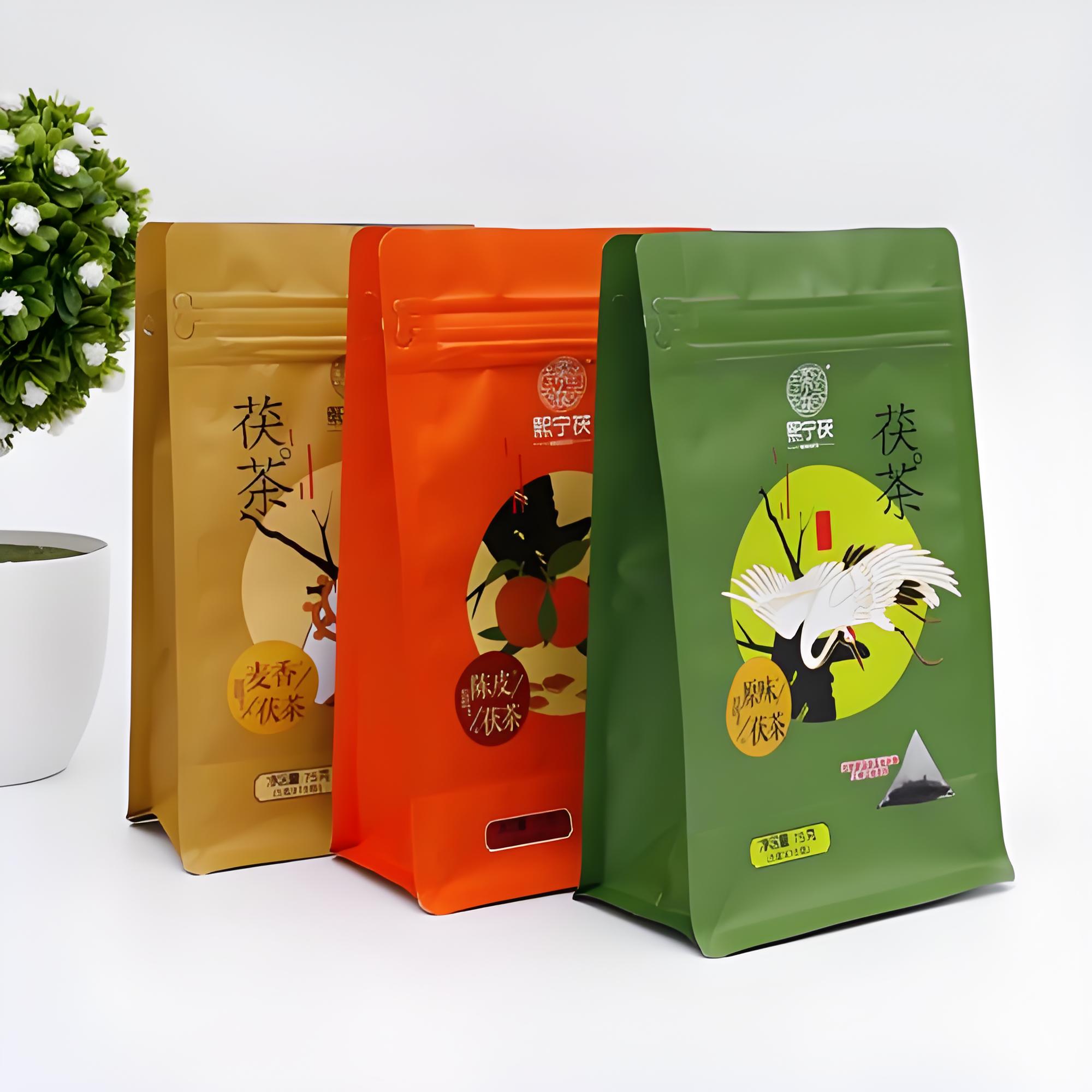 上海市自立袋拉链袋八边封袋 - 方案